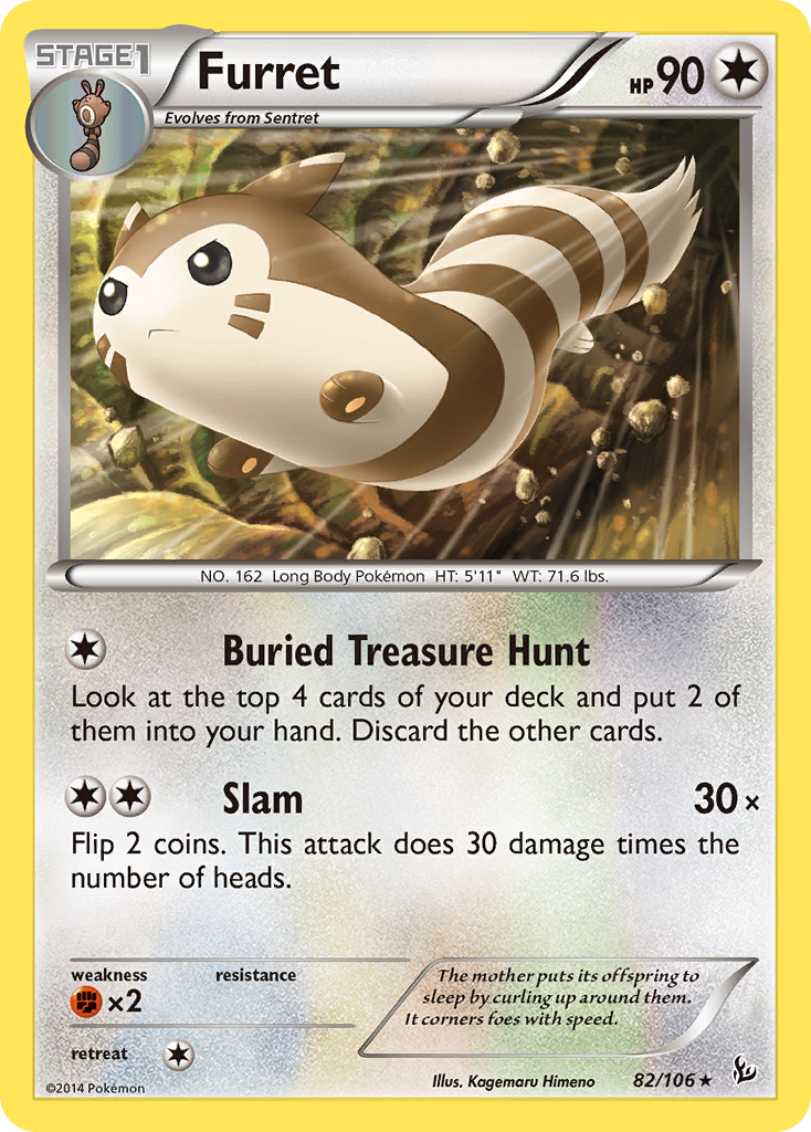 Furret (82/106) [XY: Flashfire] | Total Play