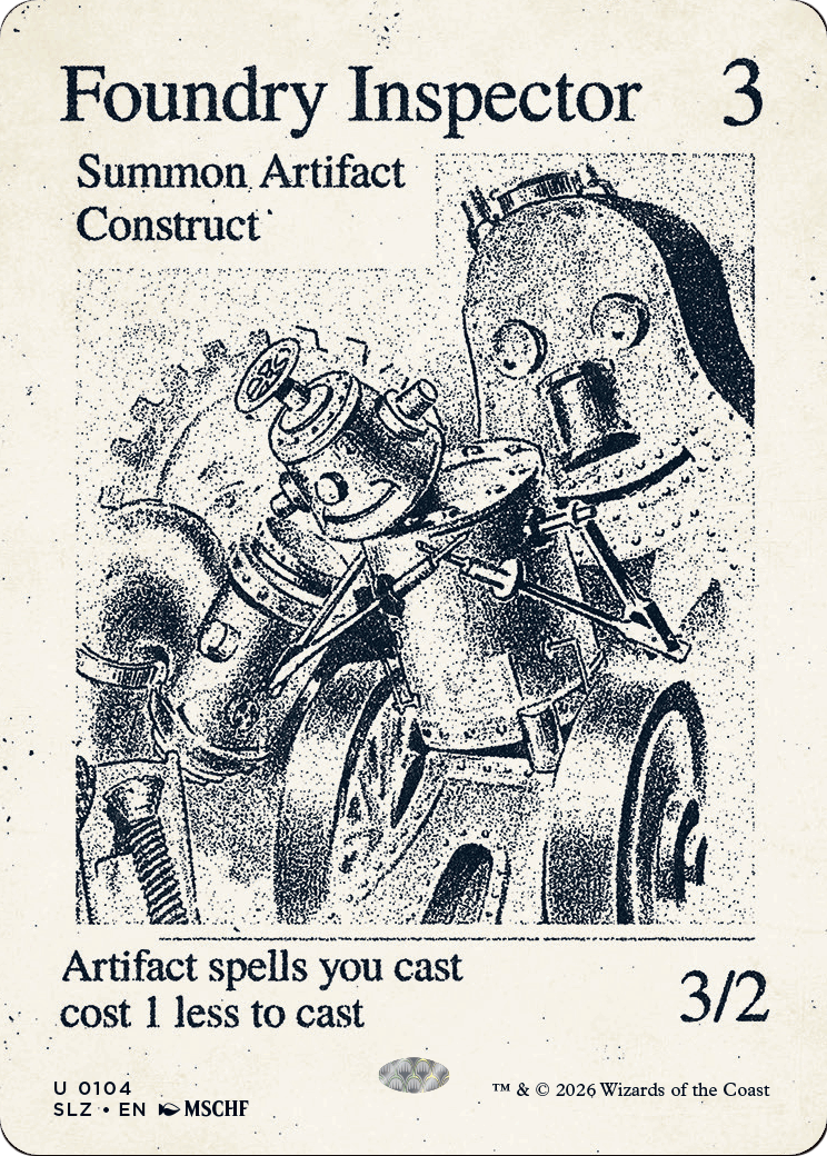 Foundry Inspector (0104) [Secret Lair x MSCHF: The Zeta Set] | Total Play