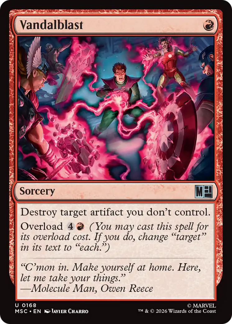 Vandalblast (Surge Foil) [Marvel Super Heroes Commander] | Total Play
