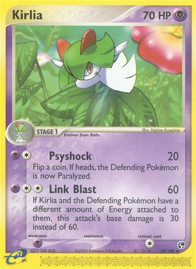 Kirlia (40/100) [EX: Sandstorm] | Total Play