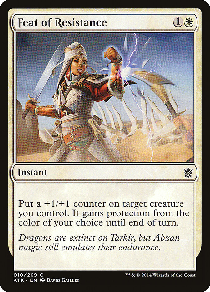 Feat of Resistance [Khans of Tarkir] | Total Play