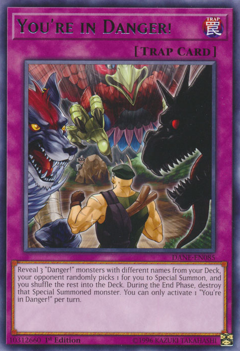 You're in Danger! [DANE-EN085] Rare | Total Play