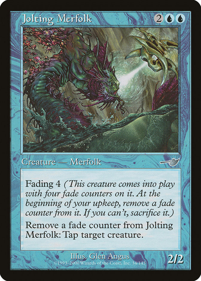 Jolting Merfolk [Nemesis] | Total Play