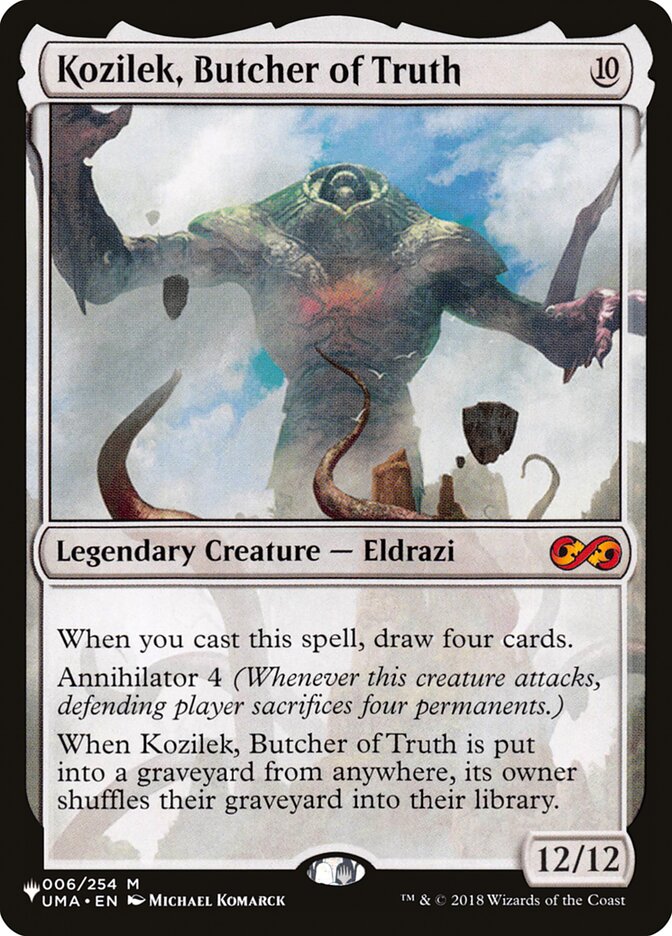 Kozilek, Butcher of Truth [The List] | Total Play