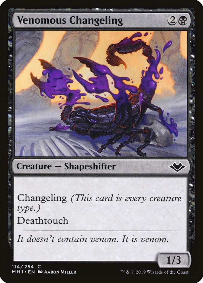 Venomous Changeling [Modern Horizons] | Total Play