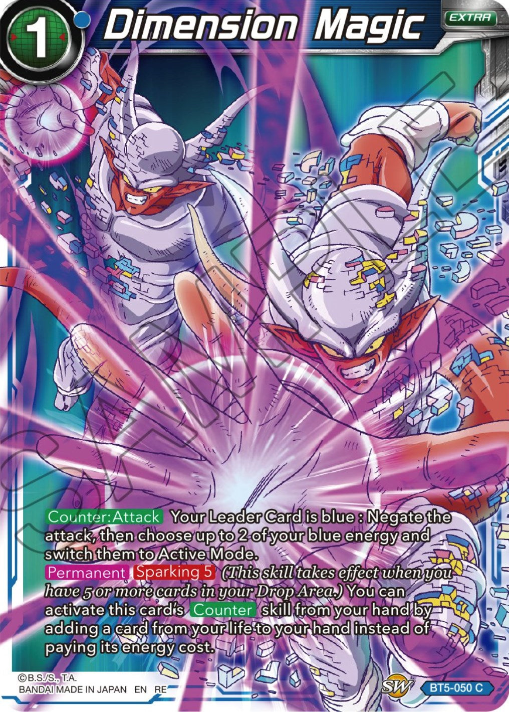 Dimension Magic (Reprint) (BT5-050) [Ultimate Deck 2023] | Total Play