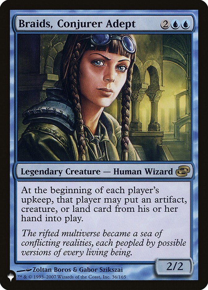 Braids, Conjurer Adept [The List] | Total Play