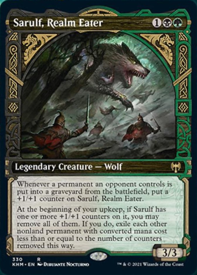 Sarulf, Realm Eater (Showcase) [Kaldheim] | Total Play