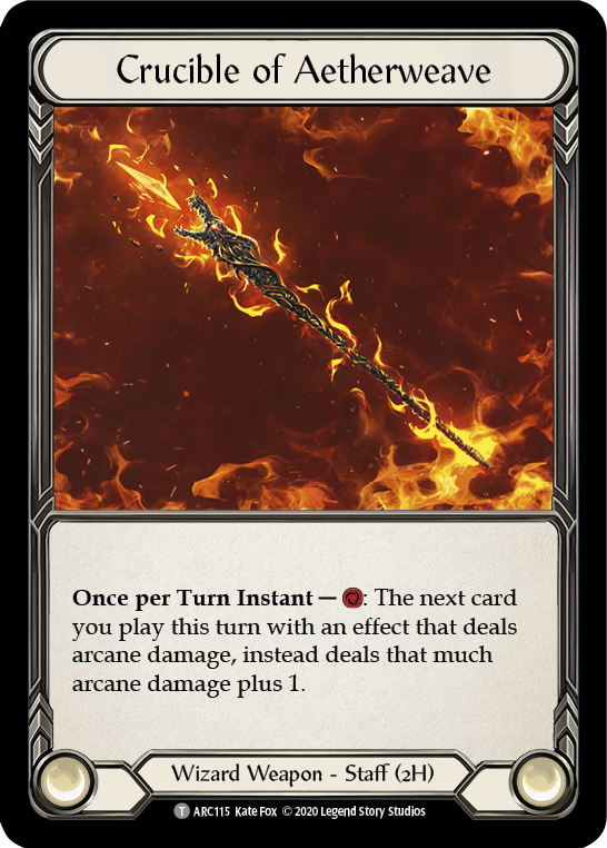 Dash // Crucible of Aetherweave [U-ARC002 // U-ARC115] (Arcane Rising Unlimited)  Unlimited Normal | Total Play