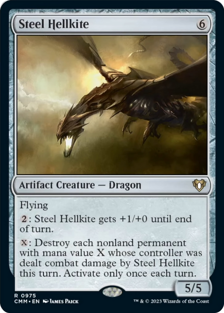 Steel Hellkite [Commander Masters] | Total Play