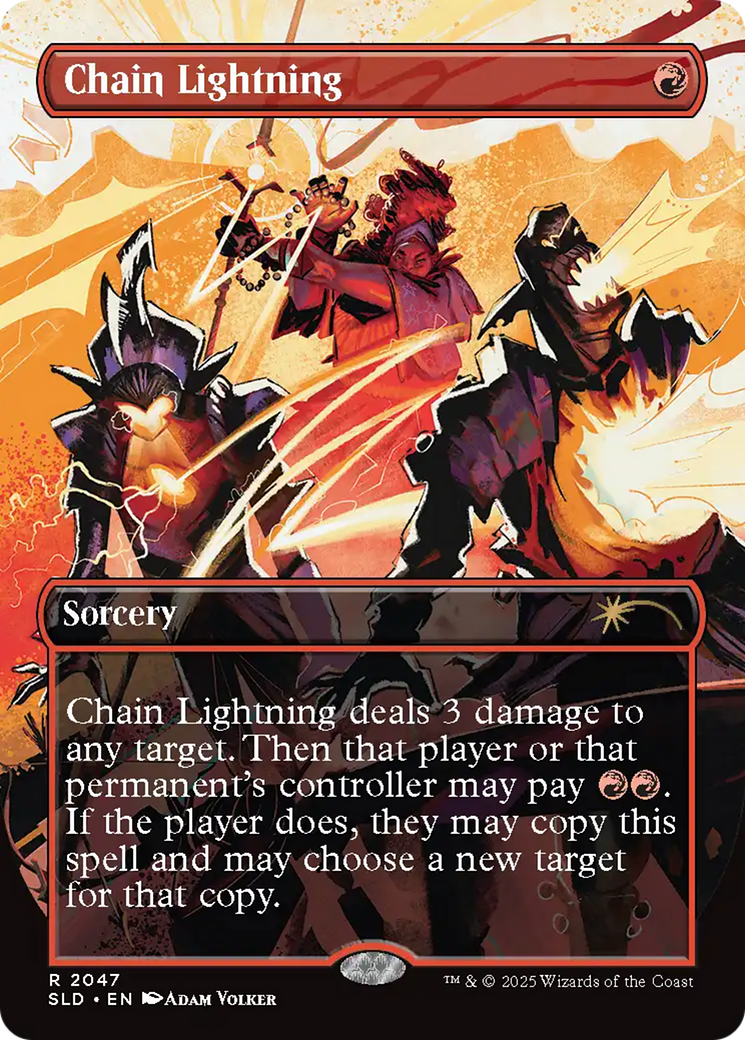 Chain Lightning (2047) (Rainbow Foil) [Secret Lair Drop Series] | Total Play