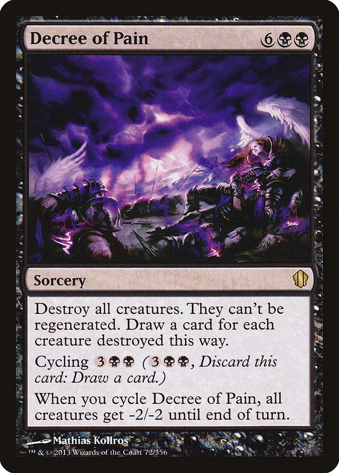 Decree of Pain [Commander 2013] | Total Play