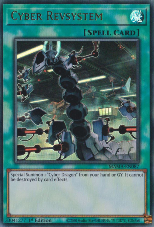 Cyber Revsystem [MAMA-EN087] Ultra Rare | Total Play