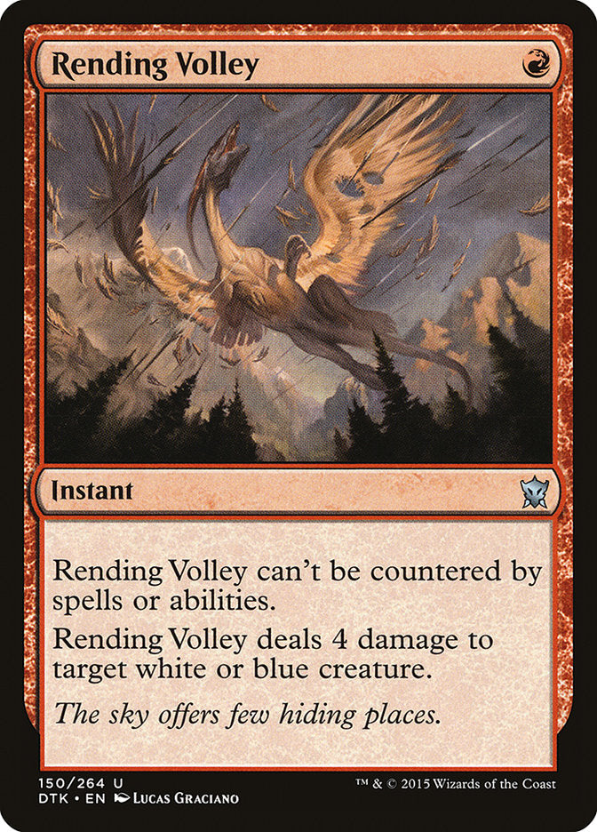 Rending Volley [Dragons of Tarkir] | Total Play