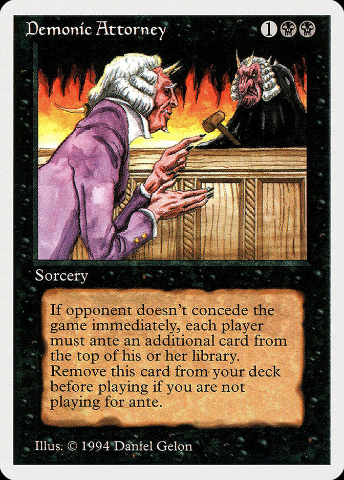 Demonic Attorney [Summer Magic / Edgar] | Total Play