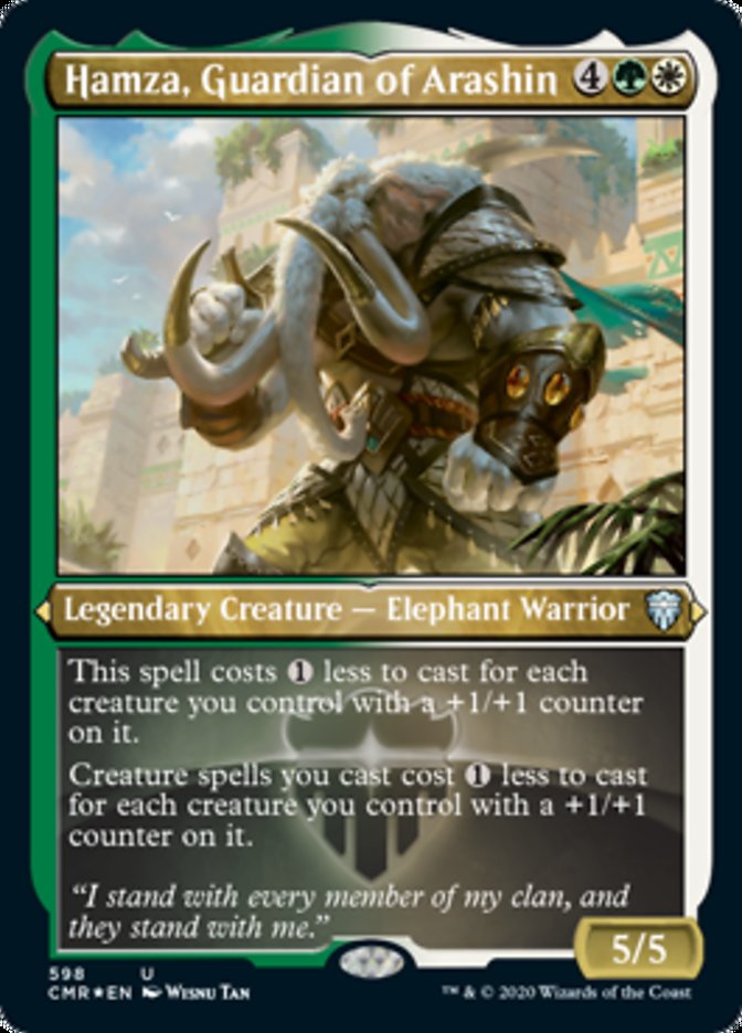Hamza, Guardian of Arashin (Etched) [Commander Legends] | Total Play
