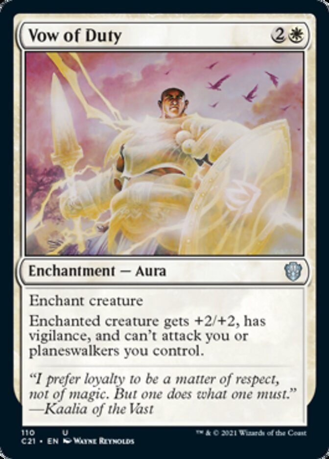 Vow of Duty [Commander 2021] | Total Play