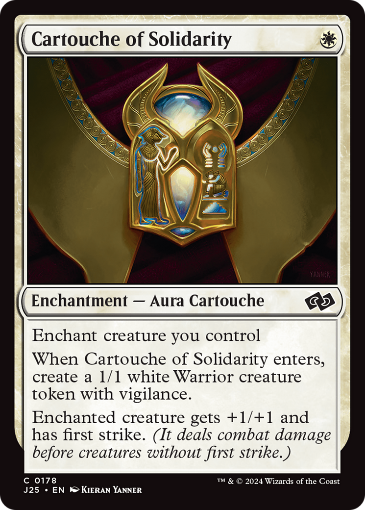 Cartouche of Solidarity [Foundations Jumpstart] | Total Play