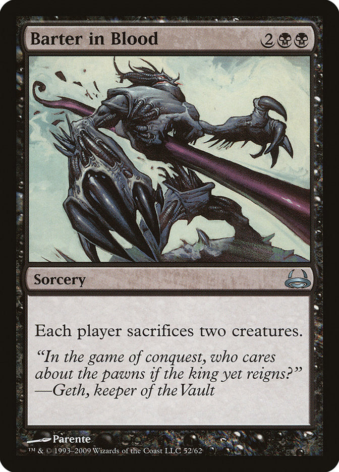 Barter in Blood [Duel Decks: Divine vs. Demonic] | Total Play