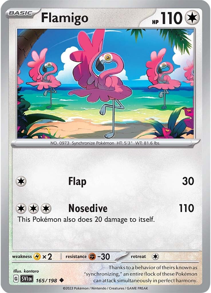 Flamigo (165/198) [Scarlet & Violet: Base Set] | Total Play