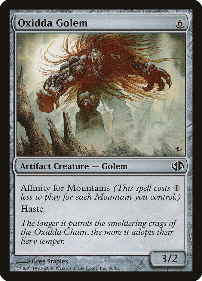 Oxidda Golem [Duel Decks: Jace vs. Chandra] | Total Play