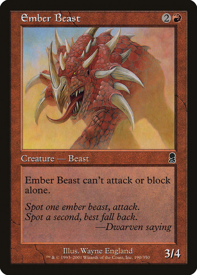 Ember Beast [Odyssey] | Total Play