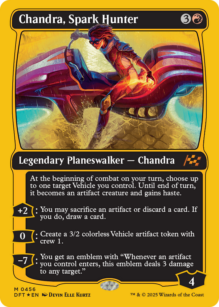 Chandra, Spark Hunter (First-Place Foil) [Aetherdrift] | Total Play