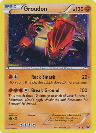 Groudon (XY52) (Jumbo Card) [XY: Black Star Promos] | Total Play