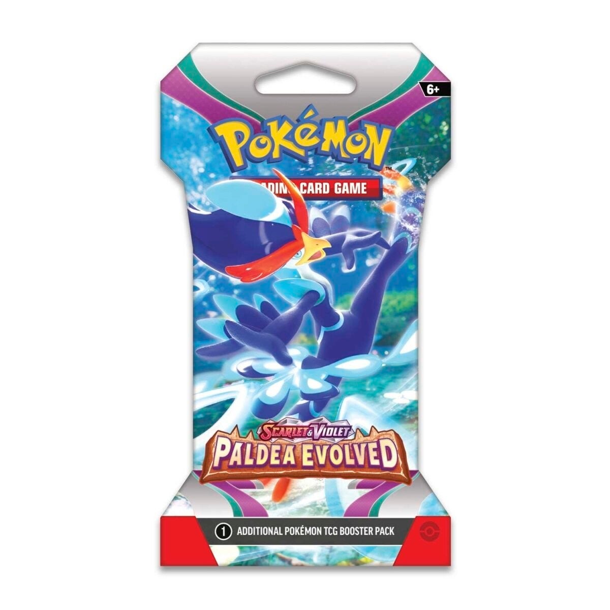 Scarlet & Violet: Paldea Evolved - Sleeved Booster Pack | Total Play