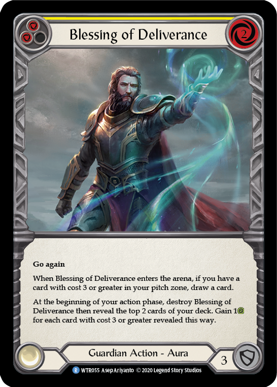 Blessing of Deliverance (Yellow) [U-WTR055] (Welcome to Rathe Unlimited)  Unlimited Normal | Total Play