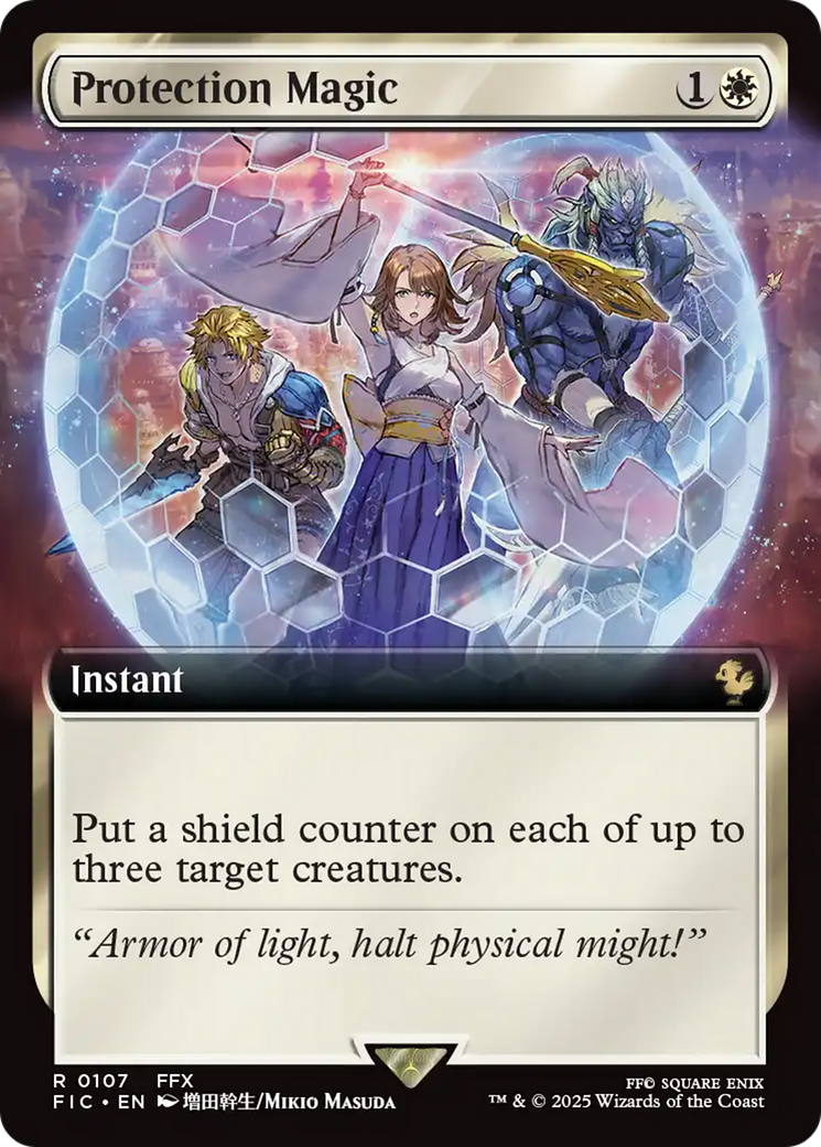 Protection Magic (Extended Art) [FINAL FANTASY Commander] | Total Play