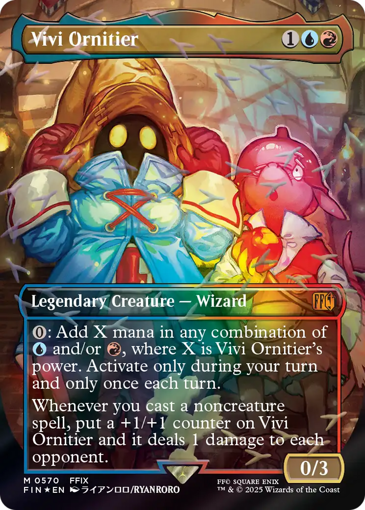 Vivi Ornitier (Borderless) (Chocobo Track Foil) [FINAL FANTASY] | Total Play