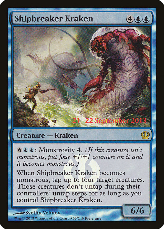 Shipbreaker Kraken [Theros Prerelease Promos] | Total Play