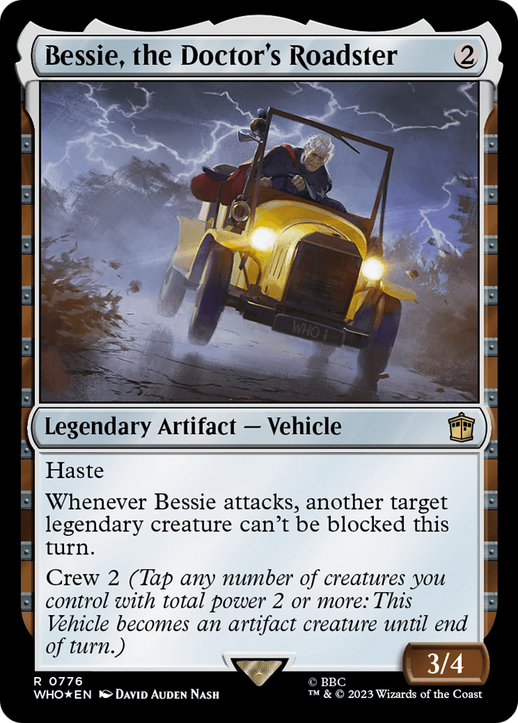 Bessie, the Doctor's Roadster (Surge Foil) [Doctor Who] | Total Play