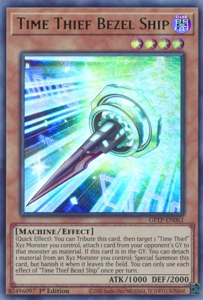 Time Thief Bezel Ship [GFTP-EN061] Ultra Rare | Total Play