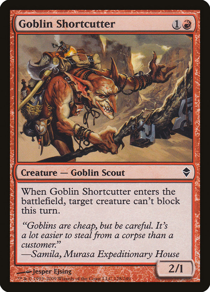 Goblin Shortcutter [Zendikar] | Total Play