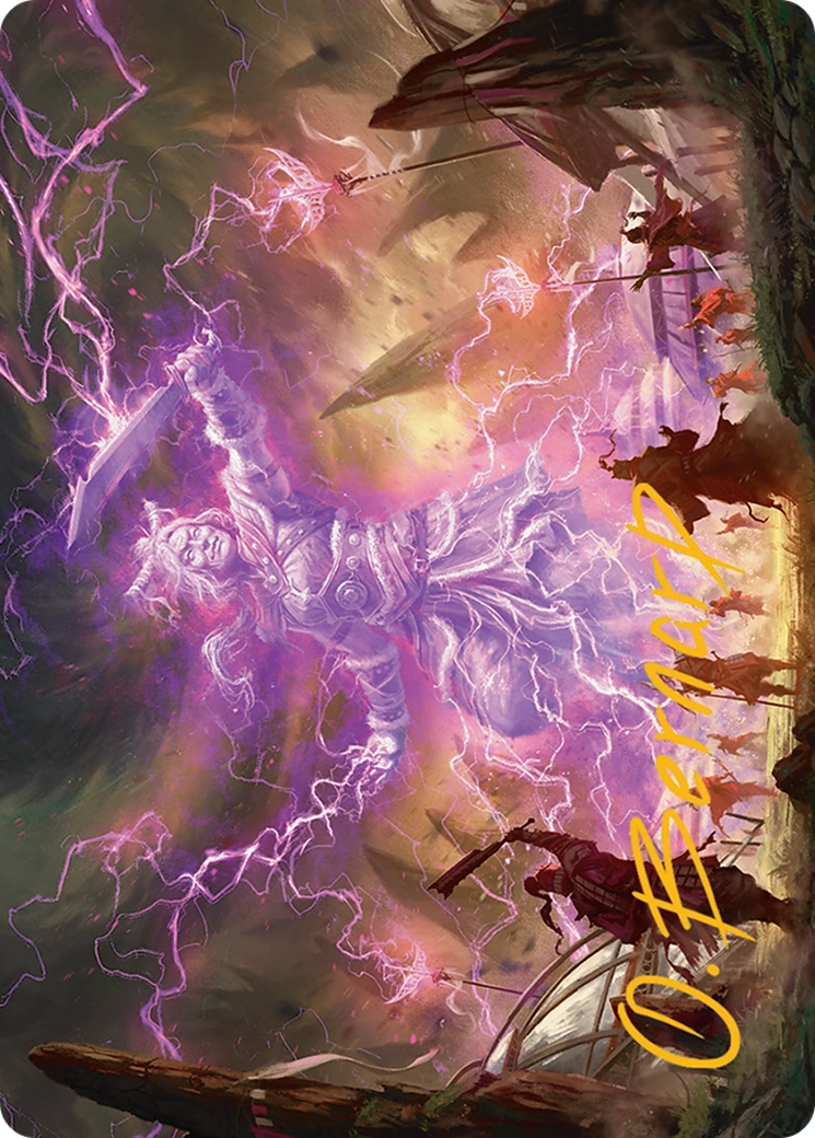 Smile at Death Art Card (4/54) [Tarkir: Dragonstorm Art Series] | Total Play