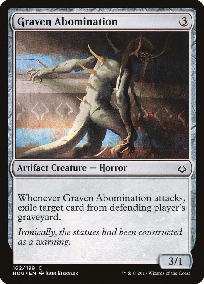 Graven Abomination [Hour of Devastation] | Total Play