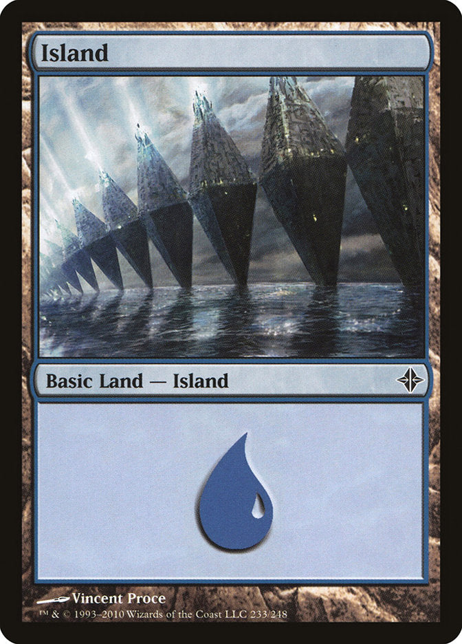 Island (233) [Rise of the Eldrazi] | Total Play