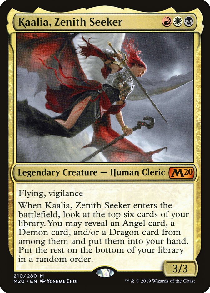 Kaalia, Zenith Seeker [Core Set 2020] | Total Play