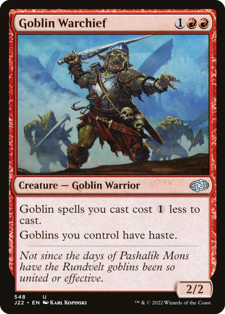 Goblin Warchief [Jumpstart 2022] | Total Play