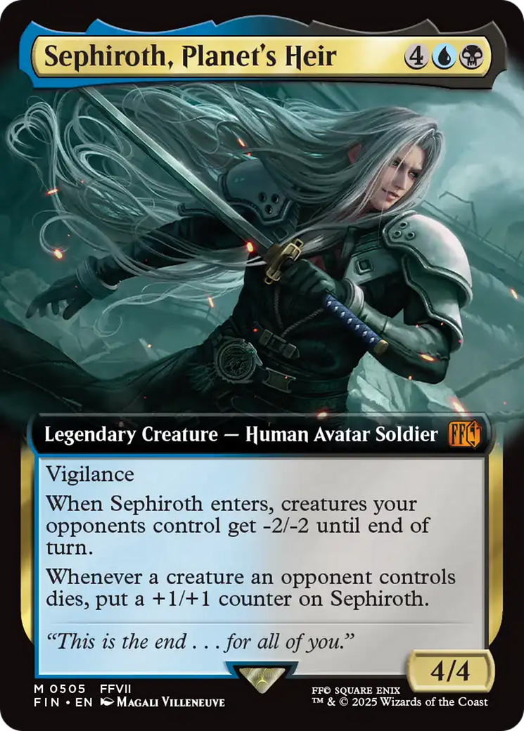 Sephiroth, Planet's Heir (Extended Art) [FINAL FANTASY] | Total Play