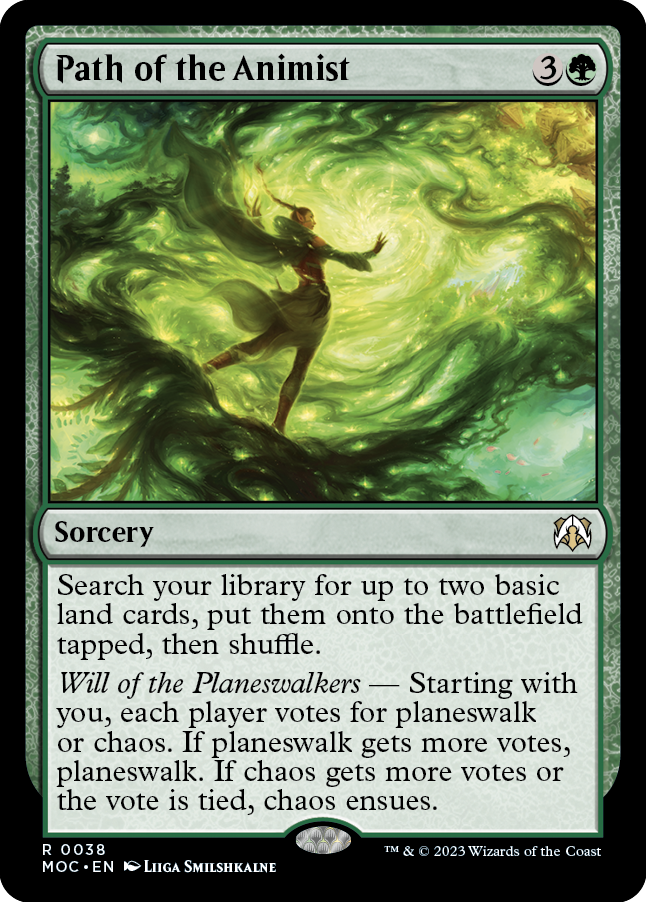 Path of the Animist [March of the Machine Commander] | Total Play