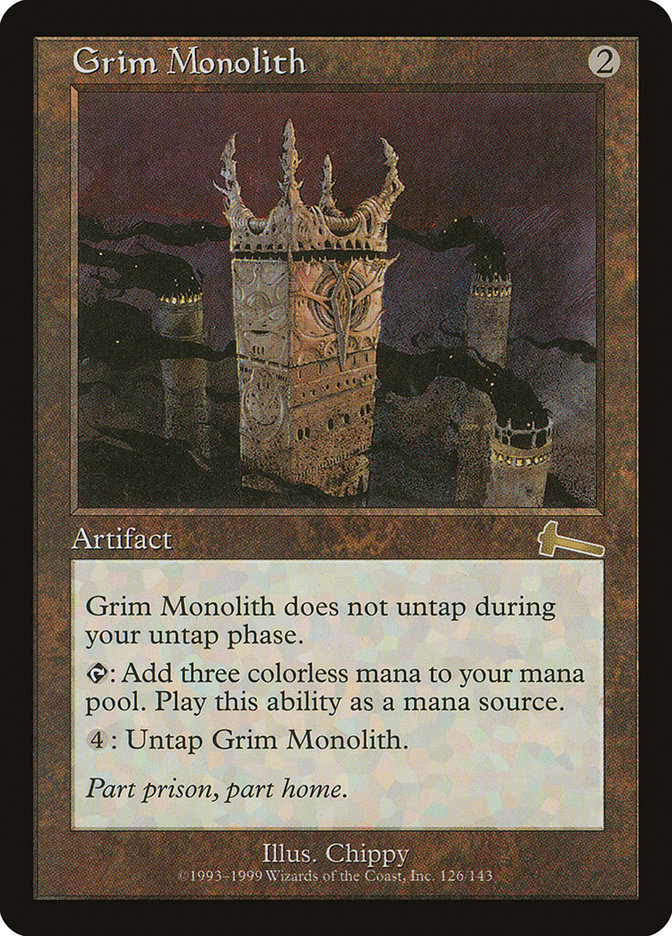 Grim Monolith [Urza's Legacy] | Total Play
