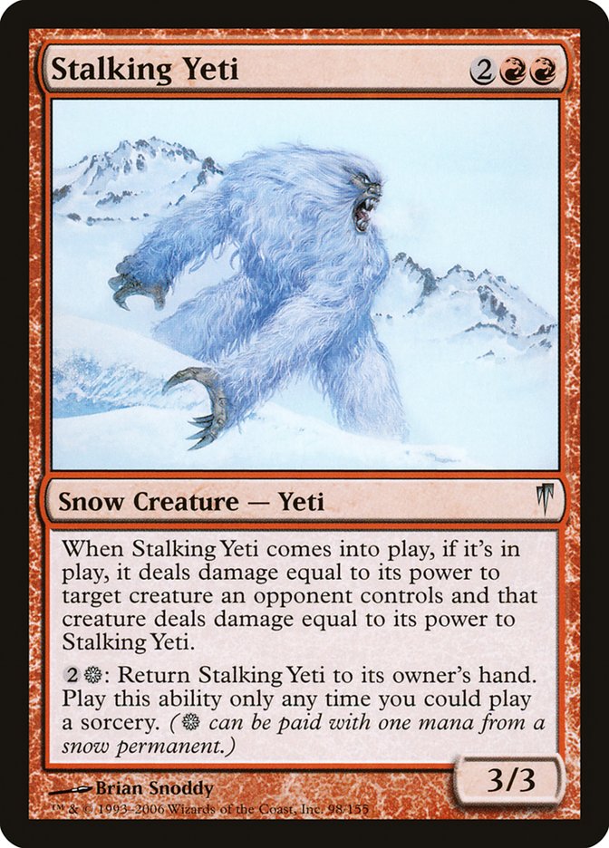 Stalking Yeti [Coldsnap] | Total Play