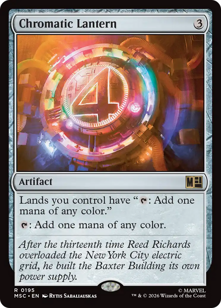 Chromatic Lantern [Marvel Super Heroes Commander] | Total Play