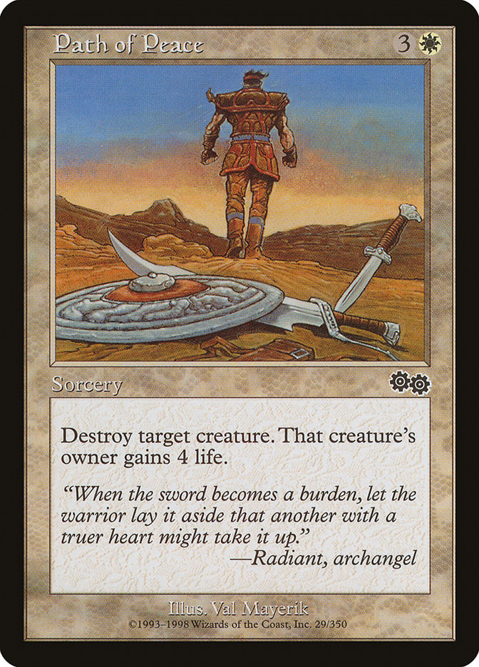 Path of Peace [Urza's Saga] | Total Play