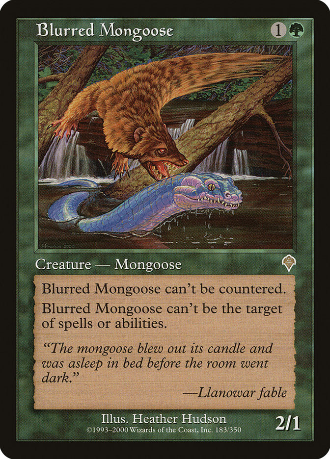 Blurred Mongoose [Invasion] | Total Play