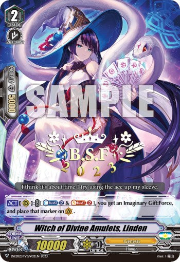 Witch of Divine Amulets, Linden (BSF2023/VGV02EN) [Bushiroad Event Cards] | Total Play