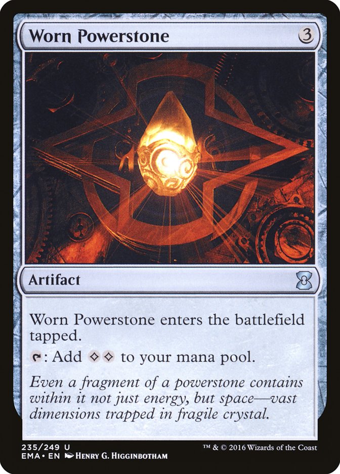 Worn Powerstone [Eternal Masters] | Total Play